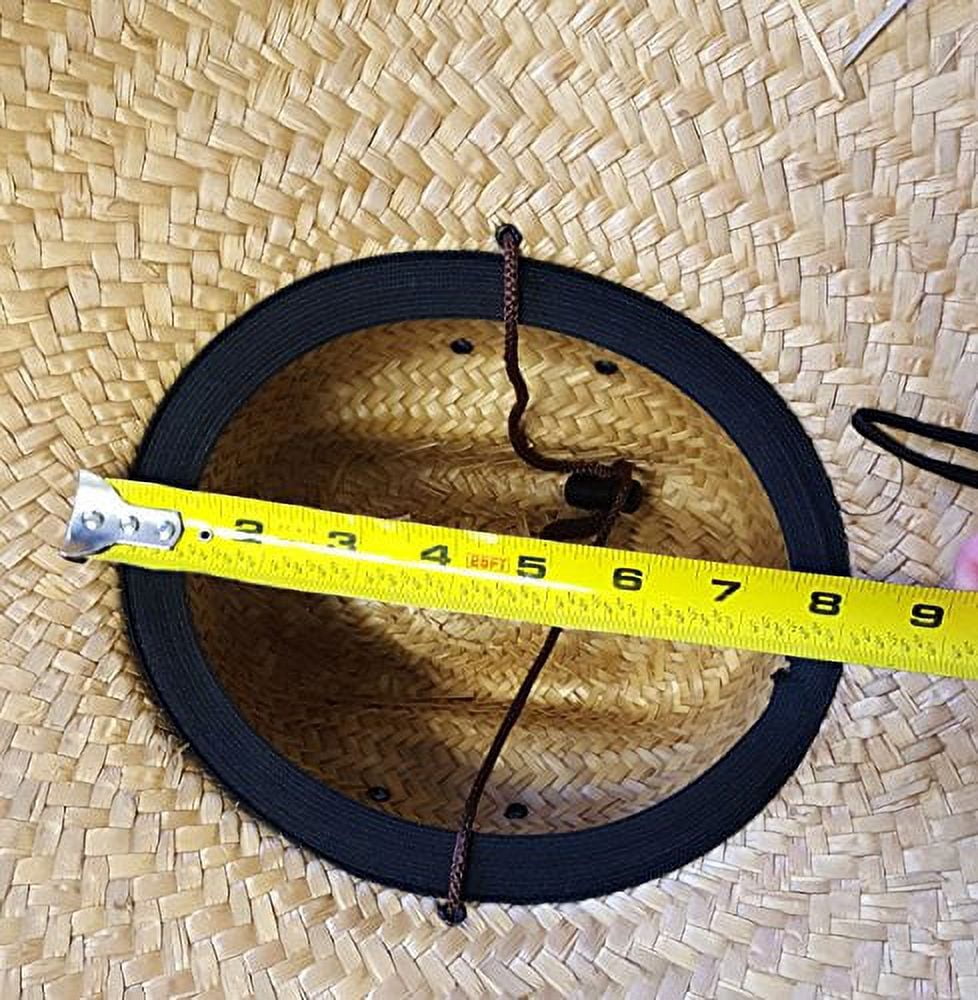 Double Weaved Hard Shell Shade Hat Wide Brim Straw Hat