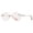 Satin Gold, variant on Shinola Demo Round Unisex Eyeglasses SH21001 717 49