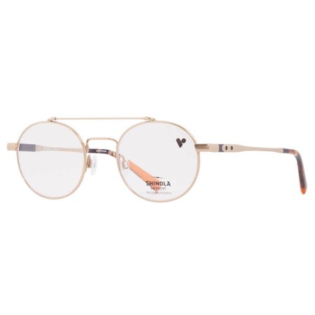 Shinola Demo Round Unisex Eyeglasses SH21001 717 49