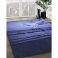 thumbnail image 3 of Ahgly Company Machine Washable Indoor Rectangle Transitional Sky Blue Area Rugs, 3' x 5', 3 of 7