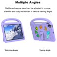 thumbnail image 2 of ELEHOLD Case for Apple iPad 10th Gen, Fun Animal Design EVA Durable Case with Handle & Stand & Strap, Easy Carry for Children,Purple, 2 of 9