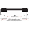 thumbnail image 2 of Velux Fcm 3171 2004S Fcm Fixed Curb Mount Skylight - Gray Frame / Clear Glass, 2 of 7