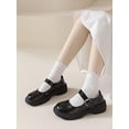 thumbnail image 4 of 6 Pairs Womens Ruffle Socks Cute Frilly Ankle Socks Quarter Crew Socks for Women Size 5-9, 4 of 7