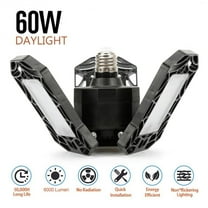 LED Garage Light - 360° Adjustable E26 Industrial High Bay Lamp for Workshop & Warehouse