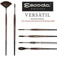 thumbnail image 4 of SPEEDBALL / GLOBAL ART 1543100 ESCODA VERSATIL SH SYNTHETIC KOLLINSKY SABLE FLAT WASH 1IN, 4 of 5