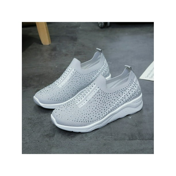 lightweight slip on tennis shoes