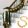 thumbnail image 2 of FEISHENTT Christmas Decorations - Fall Decor - 5.9 Ft Dried Orange Slice Christmas Fall Garland - Farmhouse Xmas Thanksgiving Decor Indoor for Table Mantle, 2 of 7