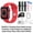 Red, variant on Restored Apple Watch Series 6 (GPS, 40 mm) Space Gray Aluminum Case with Black Sport Band, 18 Hour Battery Life, 1, 1, 1