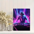 thumbnail image 2 of DJ Music Mixer Decorative Painting/Canvas Art， Suitable for Decorating Living Room， Bedroom， Office， Bar， Game Room， Music Studio， Club， Entertainment Venue， Lounge Area and Home Theater., 2 of 8
