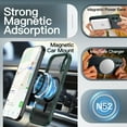thumbnail image 3 of JETech Magnetic Case for iPhone 17 6.3-Inch Compatible with MagSafe, Phone Cover with Built-in Camera Control Button (Dark Green), 3 of 6