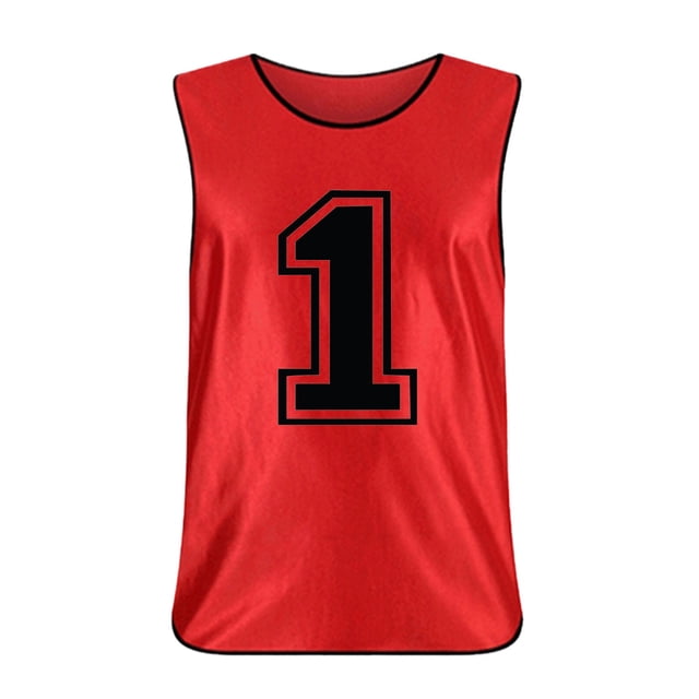 Zhuashum 3-9 Years Tops For Boys Number Pattern Round Neck Sleeveless Tee Spring Tank Tops Shirts Loose Outfits Red