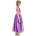 thumbnail image 2 of Girl's Premium Rapunzel Costume Dress, 2 of 6