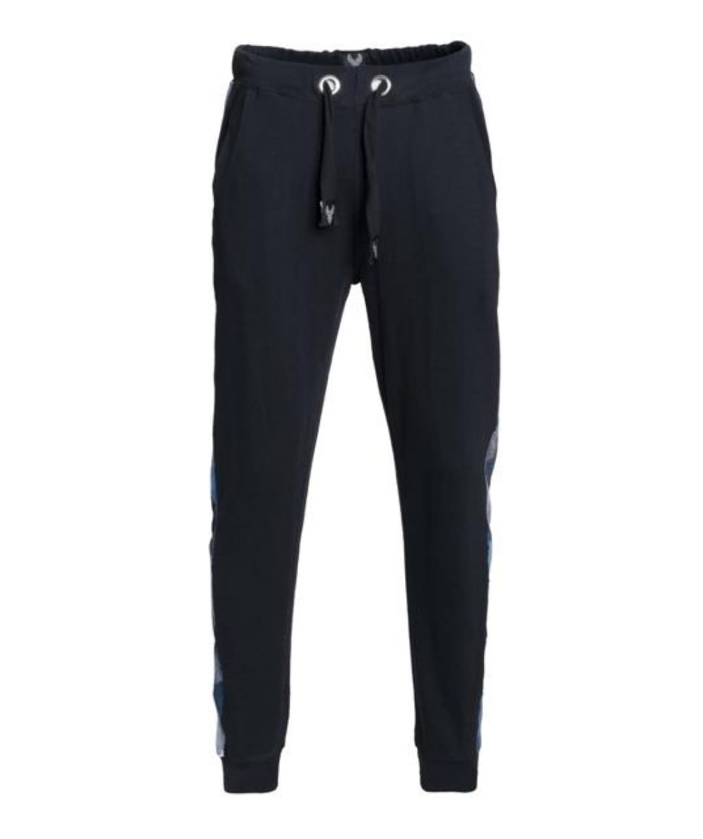 Hawks Bay Hawks Bay Men's Jogger Sweat Pants Flannel Side Stripe