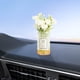 thumbnail image 4 of CaiYueKe Mini Car Flower Vase Ornament Auto Interior Decor Dashboard Center Console Adhesive Fresh Floral Accessories for Women Men Car Vehicles, 4 of 6