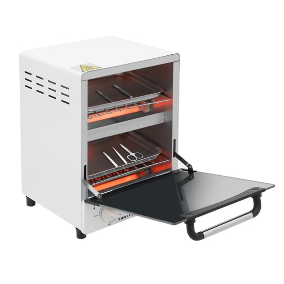 Miumaeov High Temperature Sterilizer,12L Multifunctional Sterilizer for Nail Tools with Temperature Control & Timer,For Hair Salon Spa Nail Salon, Tool Sterilizer