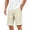 Beige, variant on Mens Minimalist Shorts Straight Fit Short Length Sweat Wicking Fabric Sweat Wicking All Season Wear Yellow 29