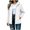 White_#06, variant on Women's Raincoats Lightweight Waterproof Windproof Adjustable Windbreaker Rain Jackets Hooded with Pockets,White M