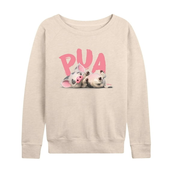 Disney - Pua The Pig - Women's Lightweight French Terry Long Sleeve Shirt