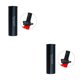 thumbnail image 1 of Soidarity Adaptador convertido de cuña para tija de sillín de bicicleta, ajuste preciso para bicicletas, fácil instalación, ligero, negro, 27.2 a 31.6 2Conjunto, 1 of 1