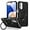 Black, variant on for Samsung Galaxy A35 5G Case, Armour Silicone TPU Bumper Cover Samsung Galaxy A 35 with Rotable Ring Stand, Military Shockproof Protective Cell Phone Case for Samsung Galaxy A35 5 G Black