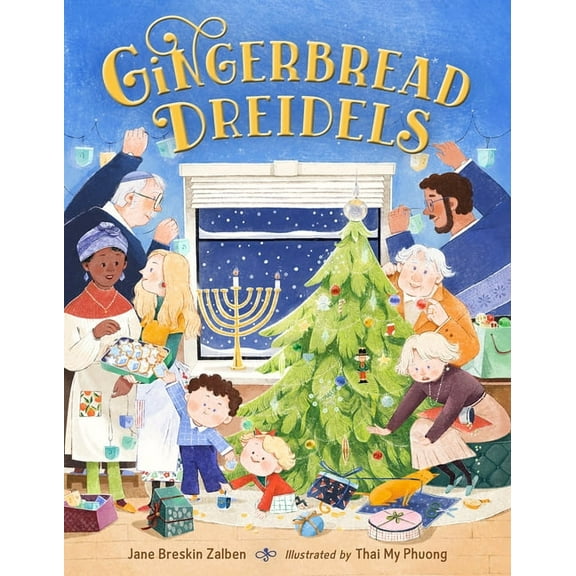 Gingerbread Dreidels, (Hardcover)