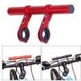 thumbnail image 4 of ZLight Bike Handlebar Extender Handle Bar Extension Bracket Universal Scooter Frame Mounting Rack Mountain Accessories Red Aluminum Alloy 1Set, 4 of 6