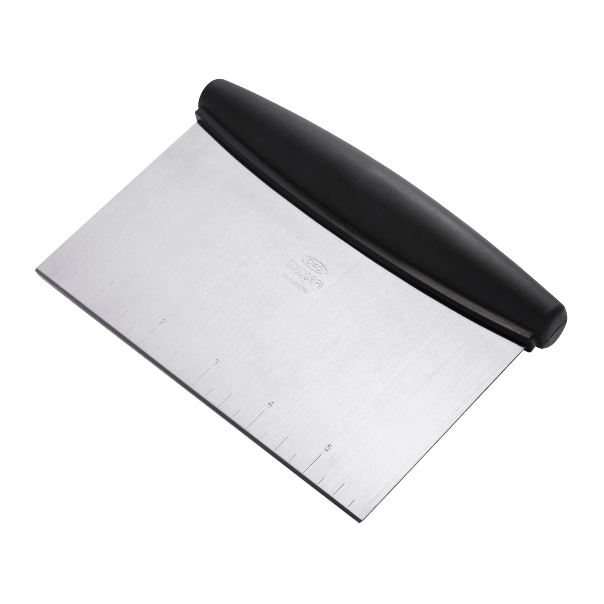 (2 pack) OXO Multi-Purpose Stainless Steel Bench Scraper & Chopper