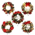 thumbnail image 5 of Wisremt 11.8/15.7in Christmas Wreath With LED Light Christmas Festival DecorationChristmas Wreath With 10 Head Lamps For Holiday Parties Christmas Tree Decoration, 5 of 6