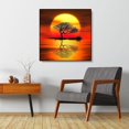 thumbnail image 3 of Arbre Lune - Peinture Diamant Complète - 30x30cm, 3 of 3