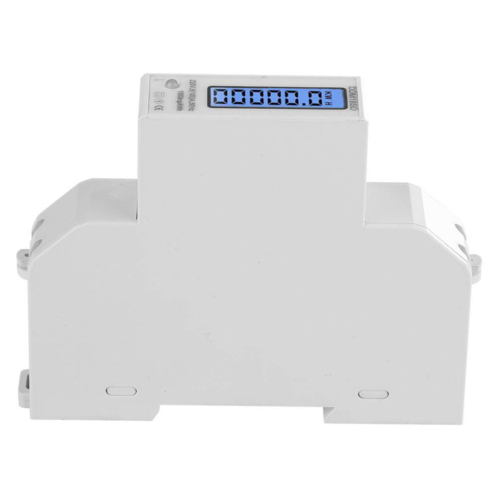 3X 5-100A 220V Energy Meter Single Phase RS485 MODBUS Protocol LCD Backlit Display Din Rail Watt Meter Energy Meter