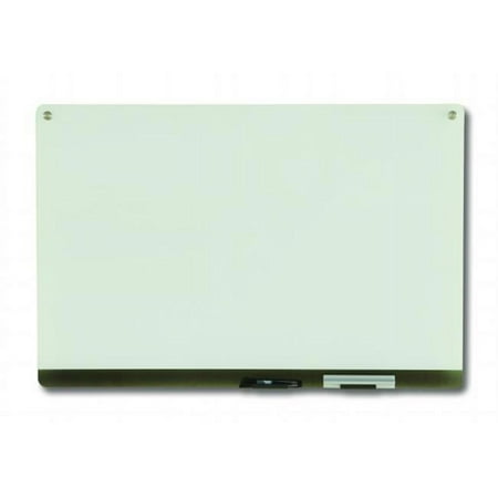 Clarity Glass Personal Dry Erase Boards, Ultra-White Backing - 36 x 24 in.