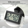 thumbnail image 4 of Myenne 3 Car Dashboard Digital Clock Automotive On Watch Bedside Desk Table Electronic Clock for Car Truck Dashboard Air Vent Black, 4 of 10