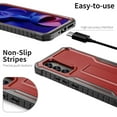 thumbnail image 5 of ExoGuard For Samsung Galaxy A54 5G Case, Phone Case with Screen Protector and Kickstand (Red), 5 of 8
