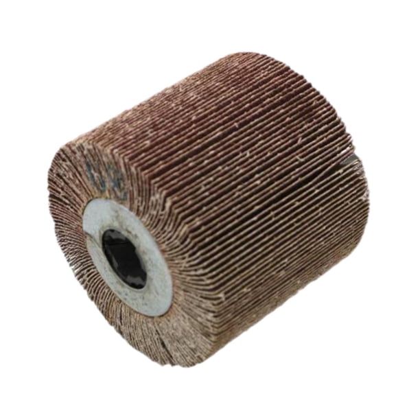 Cepillo de láminas para pulir y bruñir, tambor de cepillo de alambre para lijadora de aluminio y cobre grano 60