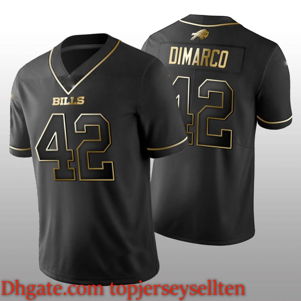 black and gold bills jersey