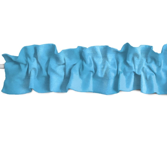 Faux Silk Dupioni Curtain Sleeve Topper Window Treatment