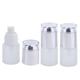 thumbnail image 1 of Paquete de 3 Botellas de con Bomba, Loción de Agua, Champú, Contenedores Líquidos, 20 Ml Gorra de plata, 1 of 6