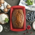 thumbnail image 4 of Classic Cuisine 18-Piece Nonstick Silicone Baking Pan Set (Red), 4 of 5