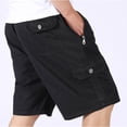 thumbnail image 6 of Tauxra Cargo Shorts for Men Loose Fit Straight Cut Multiple Pockets Summer Sport Casual Outdoor Mid Length Work Shorts, 6 of 6
