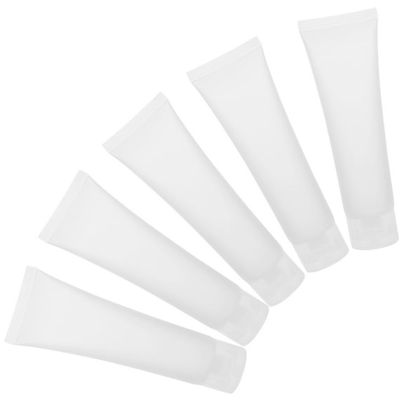 5-Piece Refillable Travel Bottle Set with Leak-Proof Pump for Shampoo, Conditioner, and Hair Care, Portable and Easy to Use