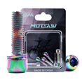 thumbnail image 3 of Ciclismo 6 tornillos para vástago de bicicleta M5 x 18 mm cabeza Allen tornillos para vástago MTB con arandela (púrpura) Likrtyny Para estrenar, 3 of 9