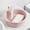 💖 Pink_New#3610, variant on Blaxill Thickened ABS Plastic Washbasin | Durable High-Temperature Resistant Laundry Bowl | Fashionable Two-Tone Finish | Stable Reinforced Flat Bottom | 26.5×25.59×9cm | 1 Pack