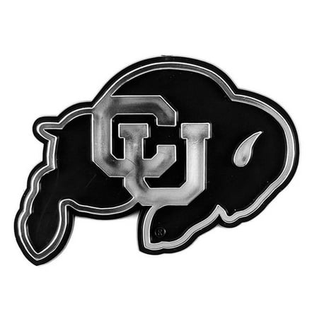 Fanmats, University of Colorado Molded Chrome Emblem