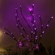thumbnail image 2 of Lámpara LED de ramas de sauce - 20 bombillas, blanco cálido, alimentada por pilas - IP44 resistente al agua, material del cable - para Navidad, fiestas, hogar y decoración de jardín, 2 of 3