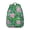 Green-13, variant on Watercolor Floral Print Students Backpack Multifunctional School Bag with Artistic Wildflower and Butterfly Illustration, Comfortable and Adjustable