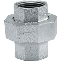 Anvil 8700163309, Malleable Iron Pipe Fitting, Union, 1/4" NPT Female, Galvanized Finish