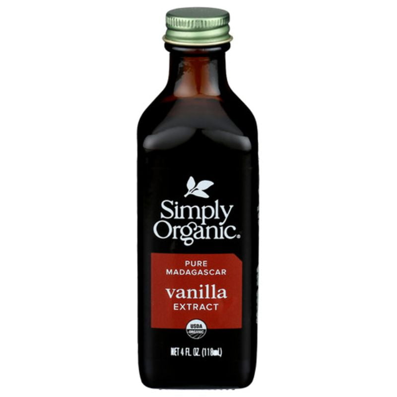 Simply Organic Vanilla Extract 4 oz (Pack of 3)