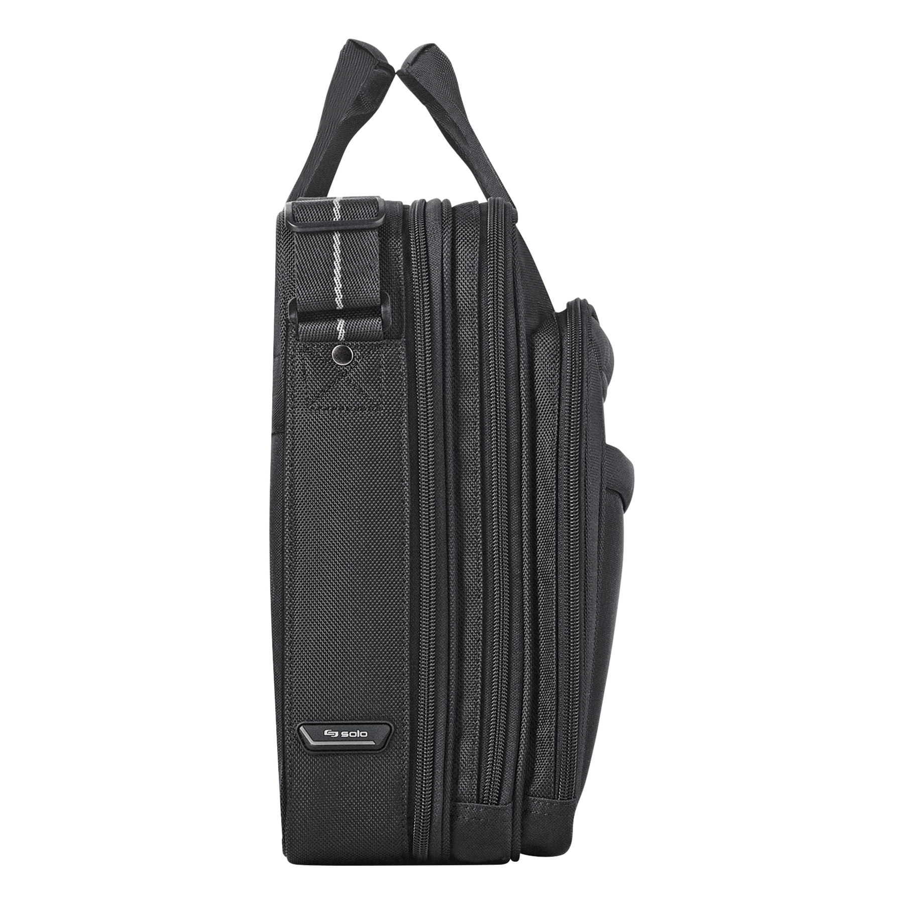 USLCLA3144, US Luggage CheckFast Clamshell Design Laptop Case, 1, Black