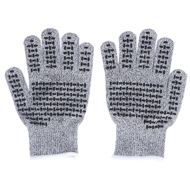 Guantes resistentes a cortes de alto rendimiento con agarre de silicona para tareas de cocina y jardinería
