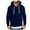 Navy, variant on Mens Casual Splicing Hoodie Comfy Hoodie Zip up Hoodie Mens Large Size Sweatshirt for Work Hoodies for Men Tech Fleece Hoodie Everyday Comfort and Style Lifeguard Hoodie Cool Hoodies - for